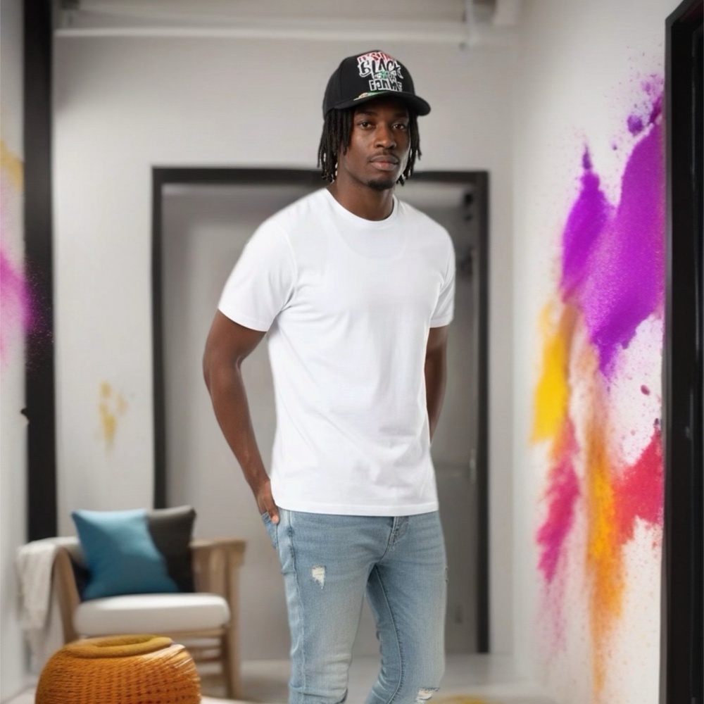 Men’s hat w/ patches